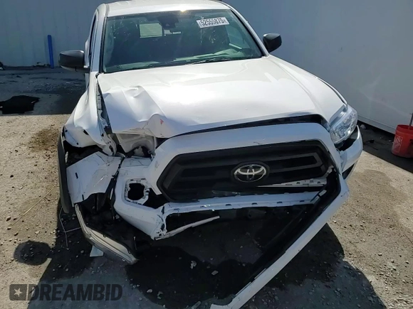 2022 Toyota Tacoma SR z VIN 3TYRZ5CN7NT021180, wystawiony jako Copart lot #52555875 z przebiegiem 66 535 mil mil oraz Nie do naprawy • Non repairable. Historia ofert i sprzedaży dostępna na DreamBid. Obrazek 14.