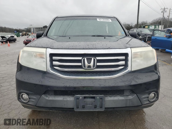 2012 Honda Pilot EX-L with VIN 5FNYF4H56CB041179, listed as a Copart auction lot 45135595 with 162,220 mi miles and Salvage Title. Bid and sale history available at DreamBid. Image 5.