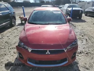 2017 Mitsubishi Lancer ES with VIN JA32U2FU8HU002553, listed as a Copart auction lot 45399815 with 136,502 mi miles and Salvage Title. Bid and sale history available at carsss.com. Image 5.