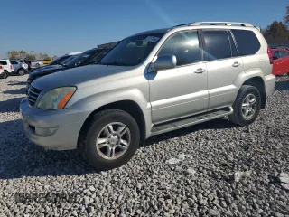 2004 Lexus GX 470 with VIN JTJBT20X840060605, listed as a Copart auction lot 77177644 with 268,606 mi miles and Clean Title. Bid and sale history available at carsss.com. Image 1.