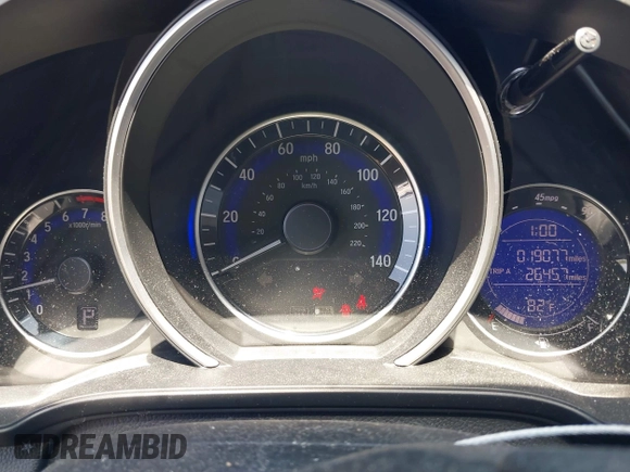 2019 Honda Fit LX with VIN 3HGGK5H48KM749935, listed as a IAAI auction lot 42082491 with 19,077 mi miles. Bid and sale history available at carsss.com. Image 7.