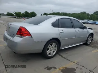 2014 Chevrolet Impala LT with VIN 2G1WB5E34E1161895, listed as a Copart auction lot 58414845 with 127,373 mi miles and Salvage title. Bid and sale history available at DreamBid. Image 3.