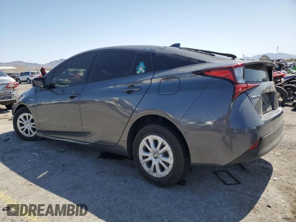 2022 Toyota Prius L Eco z VIN JTDKAMFU1N3157291, wystawiony jako Copart lot #58756485 z przebiegiem 69 737 mil mil oraz Szkoda całkowita • Salvage title. Historia ofert i sprzedaży dostępna na DreamBid. Obrazek 2.