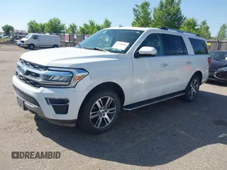 2023 Ford Expedition Max Limited with VIN 1FMJK2A84PEA55610, listed as a IAAI auction lot 42500550 with 48,006 mi miles and . Bid and sale history available at DreamBid. Image 2.
