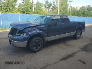 2006 Ford F-150 STX with VIN 1FTRX12W16NA23681, listed as a Copart auction lot 61585435 with 197,243 mi miles and Salvage title. Bid and sale history available at DreamBid. Image 1.
