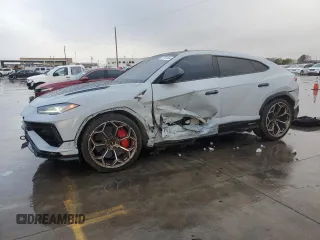 2023 Lamborghini Urus Performante z VIN ZPBUC3ZL1PLA27460, wystawiony jako Copart lot #83781864 z przebiegiem 9091 mil mil oraz Szkody całkowita. Historia ofert i sprzedaży dostępna na DreamBid. Obrazek 1.