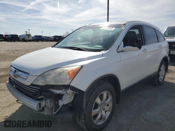 2008 Honda CR-V EX-L with VIN JHLRE38728C053663, listed as a Copart auction lot 49199545 with 143,208 mi miles and Salvage Title. Bid and sale history available at carsss.com. Image 1.