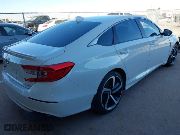 2019 Honda Accord Sedan Sport 1.5T with VIN 1HGCV1F33KA086621, listed as a IAAI auction lot 41612182 with 74,577 mi miles. Bid and sale history available at carsss.com. Image 4.