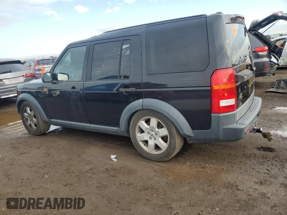 2008 Land Rover LR3 HSE with VIN SALAG25408A474083, listed as a Copart auction lot 59713975 with 117,075 mi miles and Salvage title. Bid and sale history available at DreamBid. Image 2.