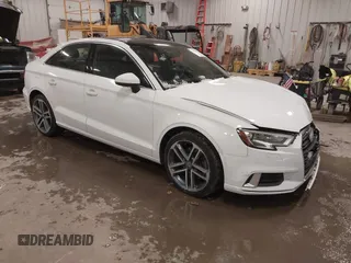 2019 Audi A3 Premium with VIN WAUAUGFF8K1015742, listed as a IAAI auction lot 41033603 with 89,279 mi miles and . Bid and sale history available at DreamBid. Image 1.