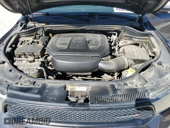 2019 Dodge Durango GT Plus with VIN 1C4RDHDG7KC824435, listed as a Copart auction lot 48637995 with 105,543 mi miles and Salvage Title. Bid and sale history available at carsss.com. Image 12.