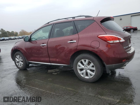2011 Nissan Murano S with VIN JN8AZ1MU4BW066598, listed as a Copart auction lot 81093824 with 290,174 mi miles and Salvage Title. Bid and sale history available at carsss.com. Image 2.