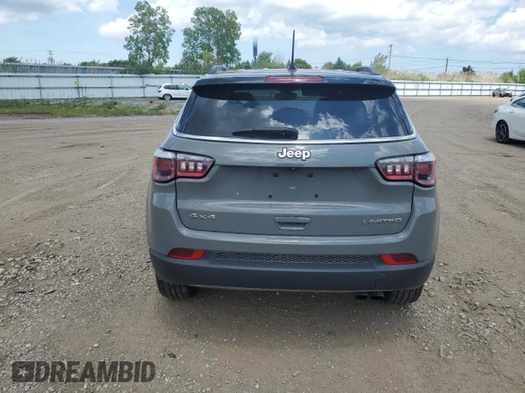 2020 Jeep Compass Limited z VIN 3C4NJDCB4LT137148, wystawiony jako Copart lot #59091465 z przebiegiem 48 117 mil mil oraz Szkoda całkowita • Salvage title. Historia ofert i sprzedaży dostępna na DreamBid. Obrazek 6.