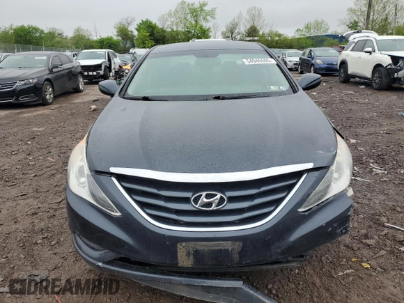 2013 Hyundai Sonata GLS with VIN 5NPEB4AC3DH779631, listed as a Copart auction lot 54946595 with 98,237 mi miles and Salvage Title. Bid and sale history available at carsss.com. Image 5.