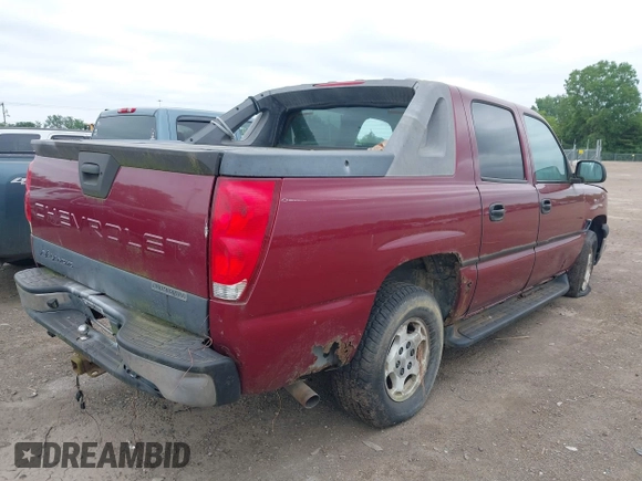 2004 Chevrolet Avalanche with VIN 3GNEC12T04G179434, listed as a IAAI auction lot 42344683 with 132,244 mi miles and . Bid and sale history available at DreamBid. Image 4.