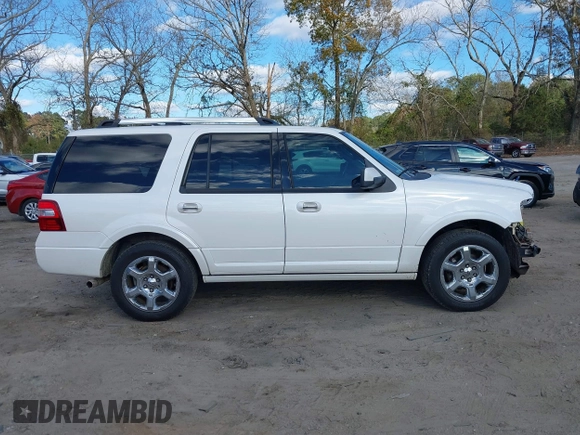 2013 Ford Expedition Limited z VIN 1FMJU1K59DEF34688, wystawiony jako IAAI lot #40942972 z przebiegiem 180 003 mil mil oraz . Historia ofert i sprzedaży dostępna na DreamBid. Obrazek 13.