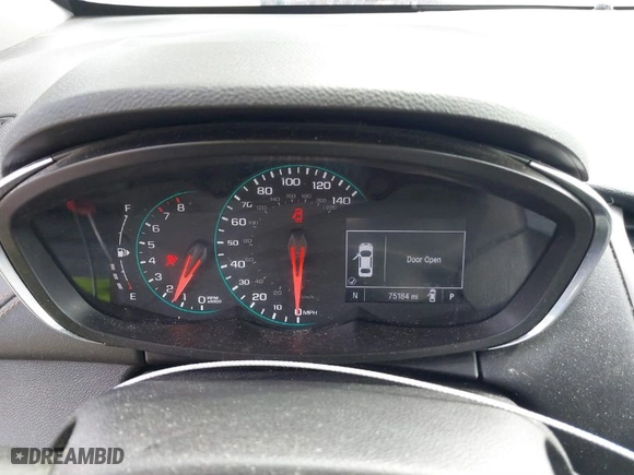 2019 Chevrolet Trax LS with VIN 3GNCJKSB9KL256557, listed as a IAAI auction lot 41879464 with 75,184 mi miles. Bid and sale history available at carsss.com. Image 7.