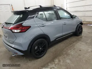 2021 Nissan Kicks SR with VIN 3N1CP5DV1ML538827, listed as a Copart auction lot 48983055 with 16,686 mi miles and Salvage Title. Bid and sale history available at carsss.com. Image 3.