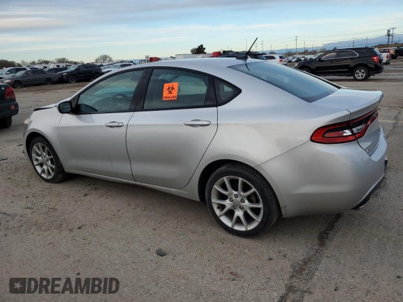 2013 Dodge Dart Rallye with VIN 1C3CDFBA5DD323232, listed as a Copart auction lot 86204914 with 127,888 mi miles and Salvage Title. Bid and sale history available at carsss.com. Image 2.