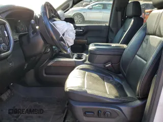 2019 Chevrolet Silverado 1500 High Country with VIN 1GCUYHEL7KZ316795, listed as a Copart auction lot 44081935 with 87,432 mi miles and Salvage Title. Bid and sale history available at carsss.com. Image 7.