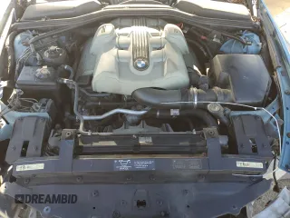 2004 BMW 6 Series 645Ci with VIN WBAEK73414B321348, listed as a Copart auction lot 75746084 with 0 mi miles and Clean Title. Bid and sale history available at carsss.com. Image 11.