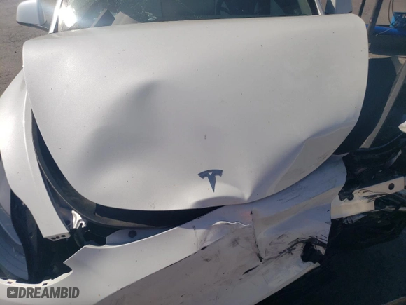 2022 Tesla Model Y Performance with VIN 7SAYGDEF8NF495109, listed as a Copart auction lot 66901914 with 16,748 mi miles and Salvage Title. Bid and sale history available at carsss.com. Image 12.