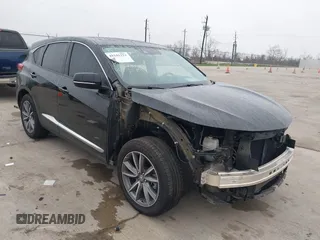 2020 Acura RDX w/Technology Pkg with VIN 5J8TC1H5XLL019279, listed as a IAAI auction lot 41541323 with 33,994 mi miles. Bid and sale history available at carsss.com. Image 1.