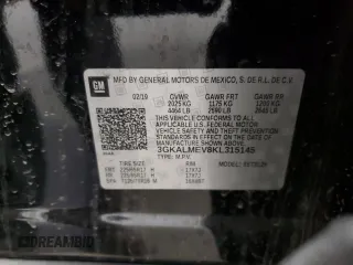 2019 GMC Terrain SLE with VIN 3GKALMEV8KL315145, listed as a Copart auction lot 51056995 with 69,423 mi miles and Salvage Title. Bid and sale history available at carsss.com. Image 16.