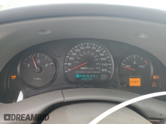 2003 Chevrolet Impala с VIN 2G1WF52E239258392, выставлен на аукционе Copart как лот 61930685 с пробегом 160 240 миль миль и Списание • Salvage title. История ставок и продаж доступна на DreamBid. Изображение 9.