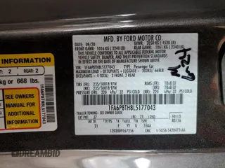2020 Ford Mustang EcoBoost with VIN 1FA6P8TH8L5177043, listed as a Copart auction lot 49346485 with 32,894 mi miles and Salvage Title. Bid and sale history available at carsss.com. Image 14.