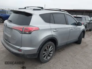 2017 Toyota RAV4 Limited with VIN 2T3YFREV0HW362718, listed as a IAAI auction lot 41599238 with 92,704 mi miles. Bid and sale history available at carsss.com. Image 4.