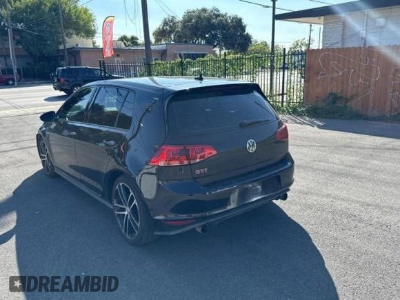 2017 Volkswagen Golf GTI Autobahn with VIN 3VW547AUXHM070339, listed as a Copart auction lot 79926274 with 95,942 mi miles and Clean Title. Bid and sale history available at carsss.com. Image 3.