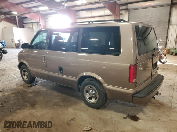 2000 Chevrolet Astro with VIN 1GNDM19W9YB201177, listed as a Copart auction lot 76337184 with 159,661 mi miles and Clean Title. Bid and sale history available at carsss.com. Image 2.