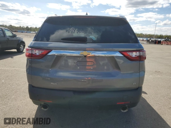 2018 Chevrolet Traverse LT Cloth with VIN 1GNEVGKW4JJ197842, listed as a Copart auction lot 52375565 with 81,095 mi miles and Salvage Title. Bid and sale history available at carsss.com. Image 6.