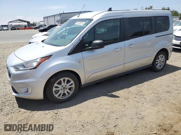 2019 Ford Transit Connect XLT with VIN NM0GE9F28K1427031, listed as a Copart auction lot 59125675 with 130,873 mi miles and Clean title. Bid and sale history available at DreamBid. Image 1.