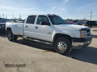 2003 Chevrolet Silverado 3500 LT with VIN 1GCJK33153F252378, listed as a Copart auction lot 46242705 with 251,903 mi miles and Salvage Title. Bid and sale history available at carsss.com. Image 4.