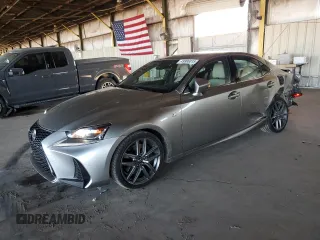 2018 Lexus IS with VIN JTHBA1D20J5082645, listed as a Copart auction lot 49906015 with 55,106 mi miles and Salvage Title. Bid and sale history available at carsss.com. Image 1.