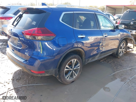 2019 Nissan Rogue SL with VIN 5N1AT2MT8KC754045, listed as a IAAI auction lot 41274957 with 86,781 mi miles. Bid and sale history available at carsss.com. Image 4.