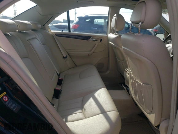2005 Mercedes-Benz C 240 with VIN WDBRF61J35A773819, listed as a Copart auction lot 83398034 with 117,356 mi miles and Salvage Title. Bid and sale history available at DreamBid. Image 10.
