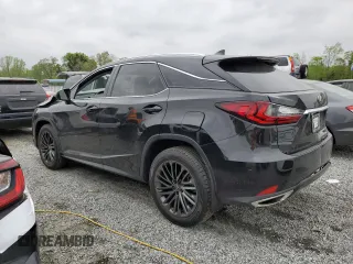 2022 Lexus RX 350 with VIN 2T2HZMAA4NC231760, listed as a Copart auction lot 52738675 with 27,186 mi miles and Salvage Title. Bid and sale history available at DreamBid. Image 2.