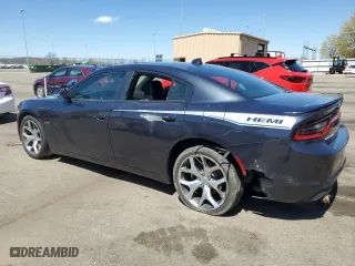 2016 Dodge Charger R/T with VIN 2C3CDXCT5GH327553, listed as a Copart auction lot 51487535 with 102,751 mi miles and Salvage Title. Bid and sale history available at carsss.com. Image 2.