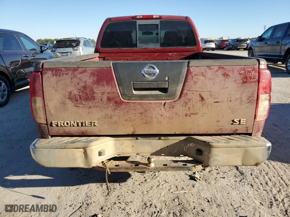 2008 Nissan Frontier SE with VIN 1N6BD06T78C407416, listed as a Copart auction lot 47085105 with 354,969 mi miles and Clean Title. Bid and sale history available at carsss.com. Image 6.