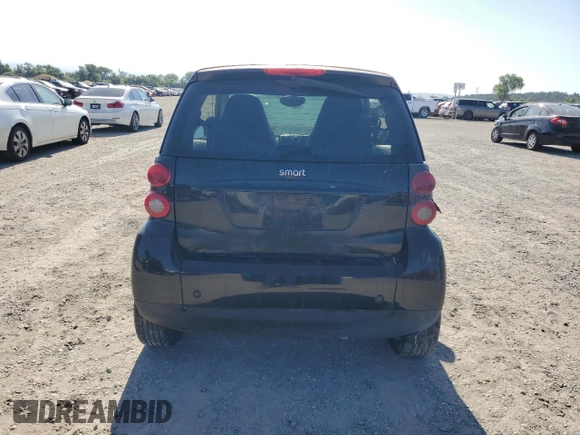 2008 Smart fortwo Pure with VIN WMEEJ31X48K192038, listed as a Copart auction lot 60510185 with Not provided miles and Salvage title. Bid and sale history available at DreamBid. Image 6.