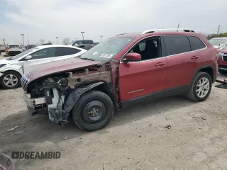 2016 Jeep Cherokee Altitude with VIN 1C4PJLCB4GW351477, listed as a Copart auction lot 53617035 with 54,255 mi miles and Salvage title. Bid and sale history available at DreamBid. Image 1.