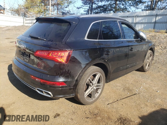 2018 Audi SQ5 Prestige with VIN WA1C4AFY9J2140276, listed as a Copart auction lot 51783534 with 65,810 mi miles and . Bid and sale history available at DreamBid. Image 3.