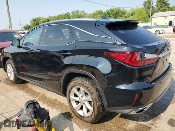 2017 Lexus RX 350 with VIN 2T2BZMCA5HC056345, listed as a Copart auction lot 60160915 with 187,081 mi miles and Salvage title. Bid and sale history available at DreamBid. Image 2.