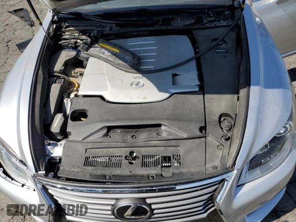 2013 Lexus LS 460 L z VIN JTHGL5EF9D5050368, wystawiony jako Copart lot #71087494 z przebiegiem 91 623 mil mil oraz Szkoda całkowita • Salvage title. Historia ofert i sprzedaży dostępna na DreamBid. Obrazek 11.