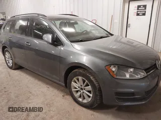 2016 Volkswagen Golf SportWagen TSI S with VIN 3VWC17AU3GM508309, listed as a IAAI auction lot 41704727 with 99,493 mi miles. Bid and sale history available at carsss.com. Image 1.
