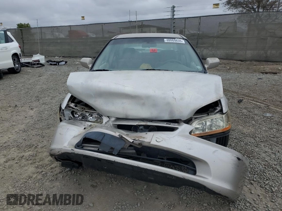 1999 Honda Accord LX z VIN JHMCG5546XC007348, wystawiony jako Copart lot #48069835 z przebiegiem 272 995 mil mil oraz Szkoda całkowita • Salvage title. Historia ofert i sprzedaży dostępna na DreamBid. Obrazek 5.