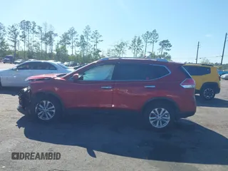 2016 Nissan Rogue SV with VIN KNMAT2MT0GP644465, listed as a IAAI auction lot 41898259 with 93,566 mi miles. Bid and sale history available at carsss.com. Image 14.